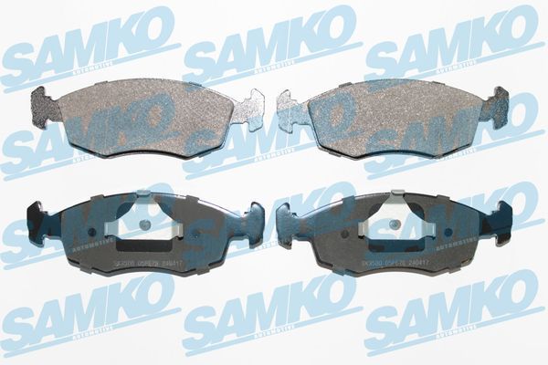 Sada brzdových destiček, kotoučová brzda SAMKO 5SP678