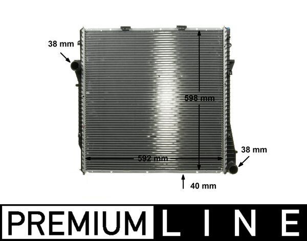 Radiators, motora dzesēšanas sistēma
