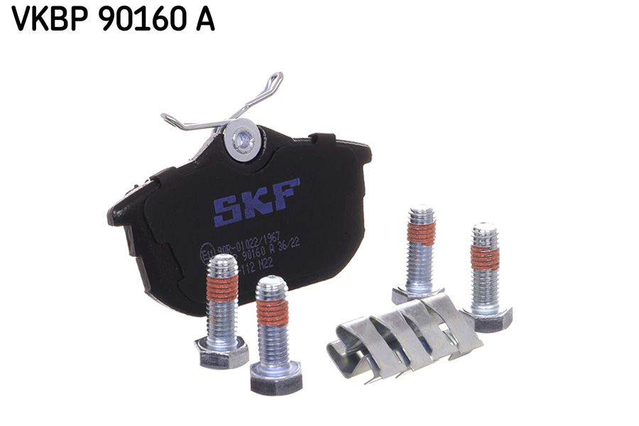 Sada brzdových platničiek kotúčovej brzdy SKF VKBP 90160 A