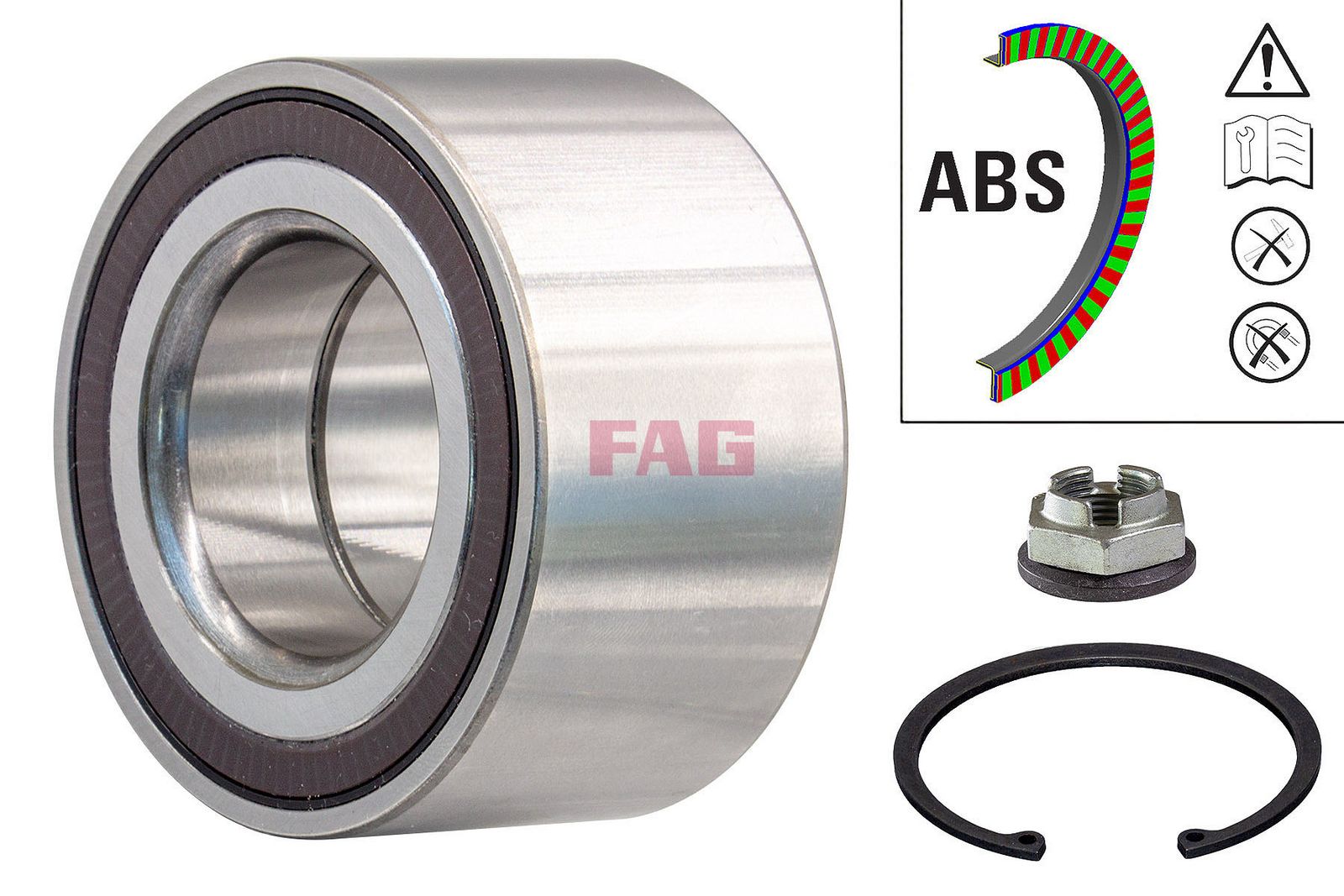 Riteņa rumbas gultņa komplekts