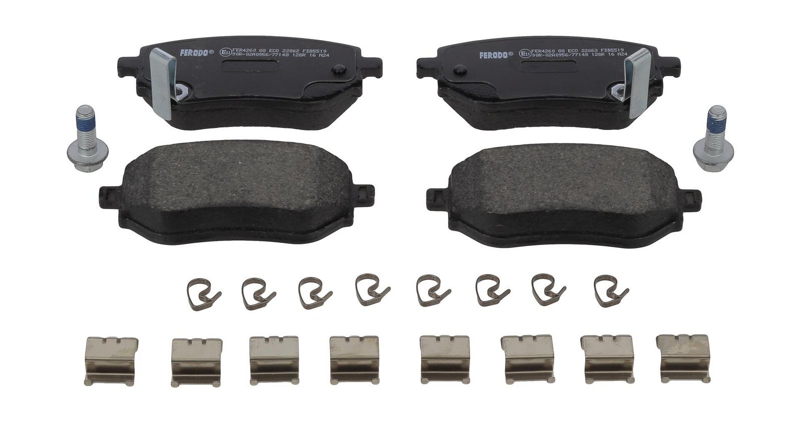 set placute frana,frana disc FERODO FDB5519