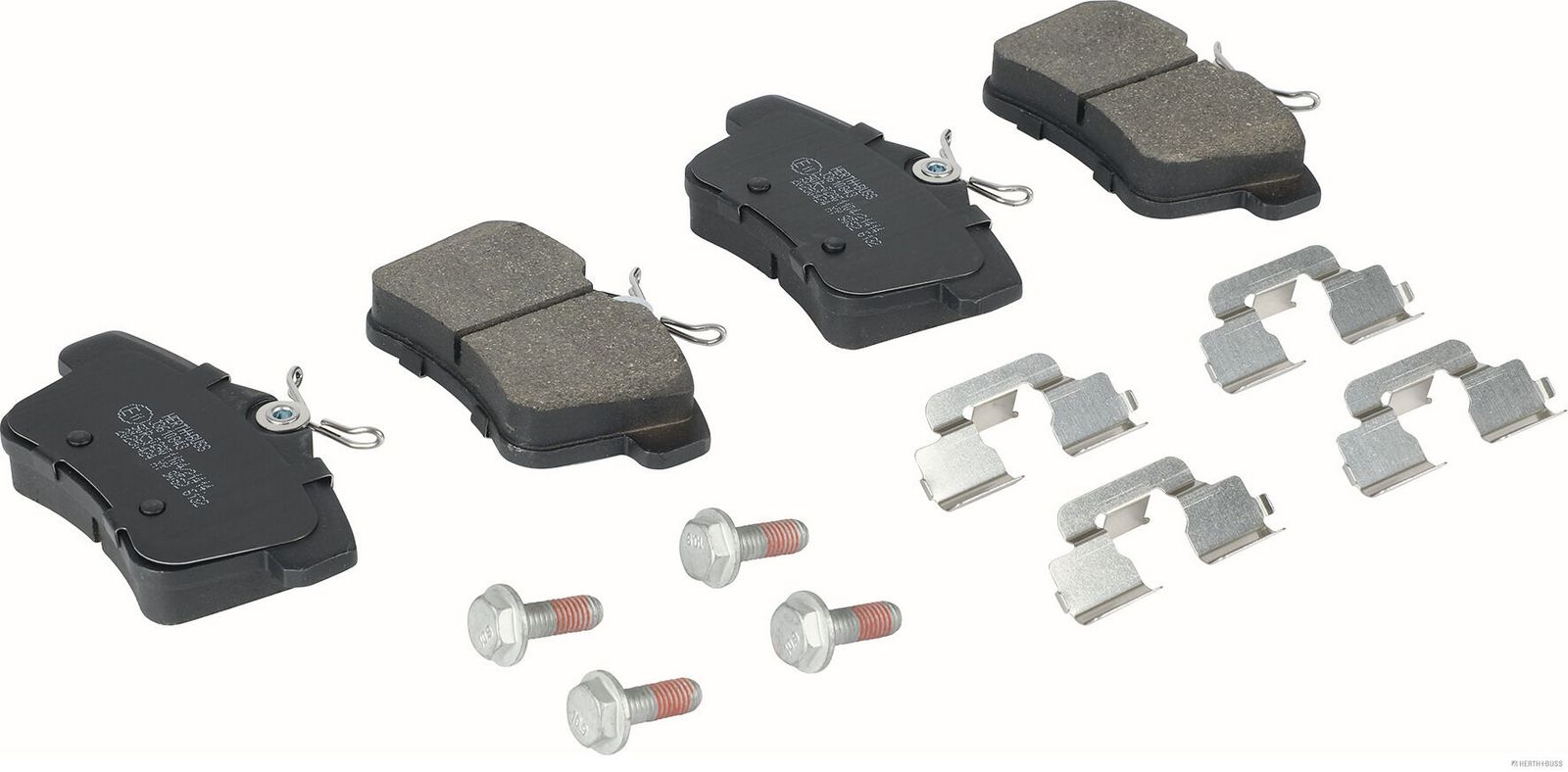 set placute frana,frana disc HERTH+BUSS JAKOPARTS J3610843