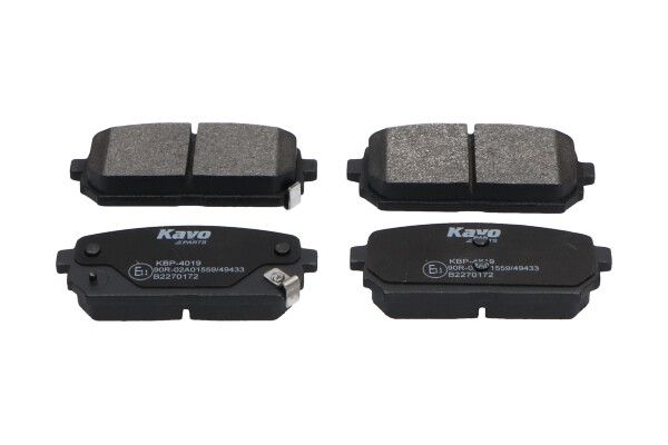 set placute frana,frana disc KAVO PARTS KBP-4019
