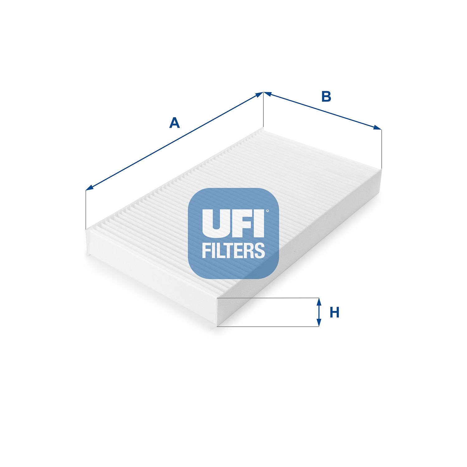 Filtr, vzduch v interiéru UFI 53.023.00