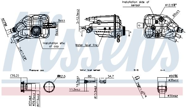Vase d'expansion, liquide de refroidissement