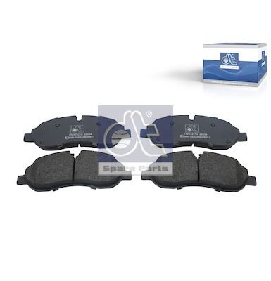 Zestaw klocków hamulcowych, hamulce tarczowe DT SPARE PARTS 12.93107