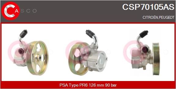 Levně Hydraulické čerpadlo, řízení CASCO CSP70105AS