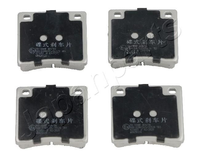 Zestaw klocków hamulcowych, hamulce tarczowe JAPANPARTS PA-100AF