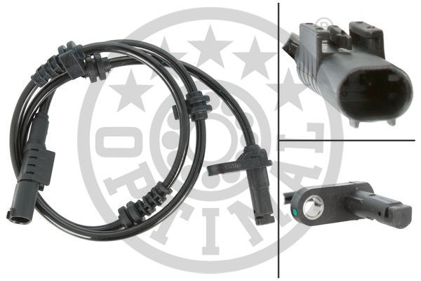 Czujnik, prędkość obrotowa koła OPTIMAL 06-S883