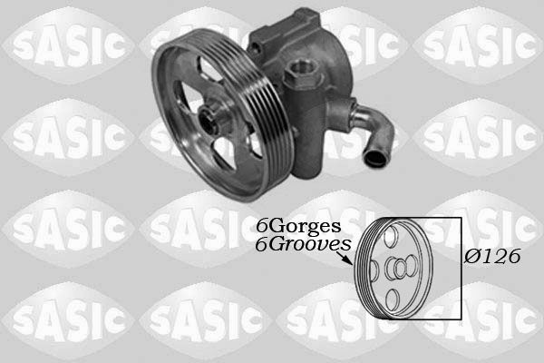 Pompa hydrauliczna, układ kierowniczy SASIC 7070059