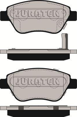 JURATEK - Front Brake Pad Set