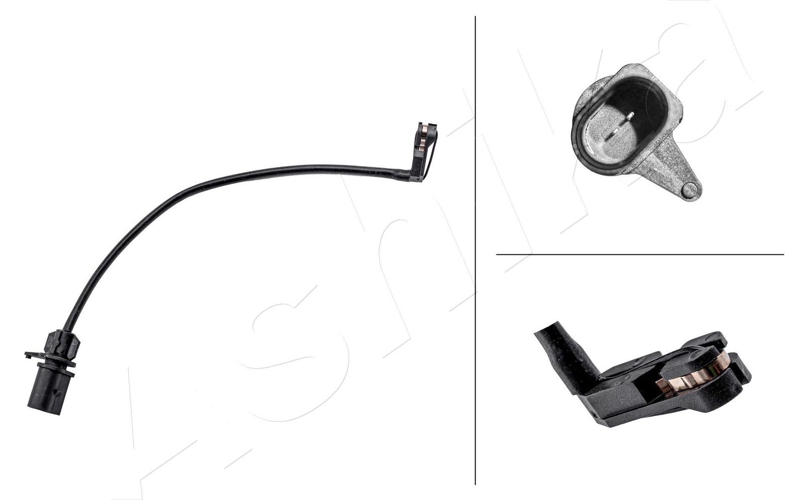 Styk ostrzegawczy, zużycie okładzin hamulcowych ASHIKA BPW-149