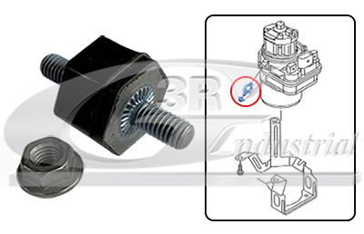 Držák, plast vzduchového filtru 3RG 83759