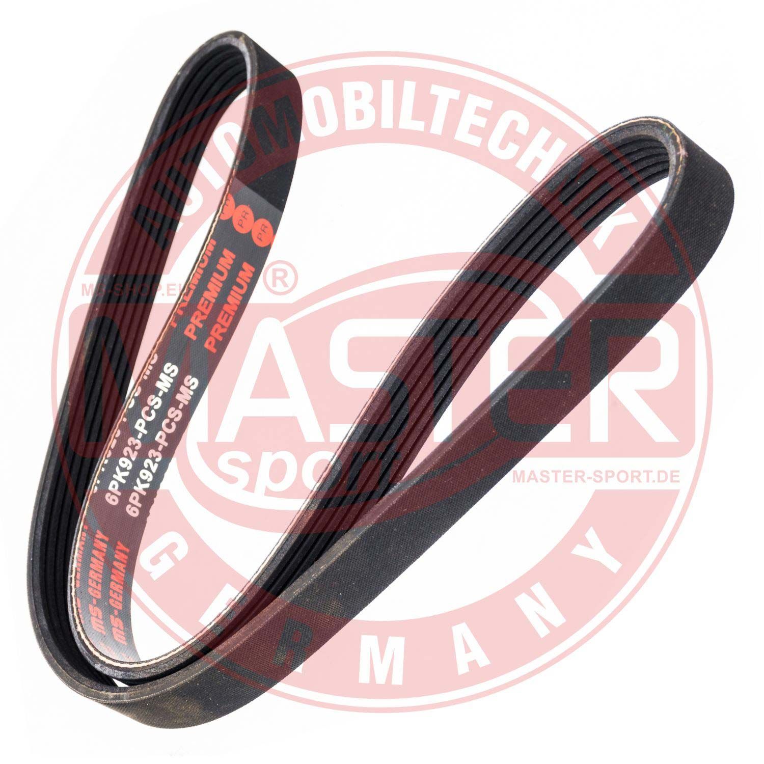 Pasek klinowy wielorowkowy MASTER-SPORT GERMANY 6PK923-PCS-MS