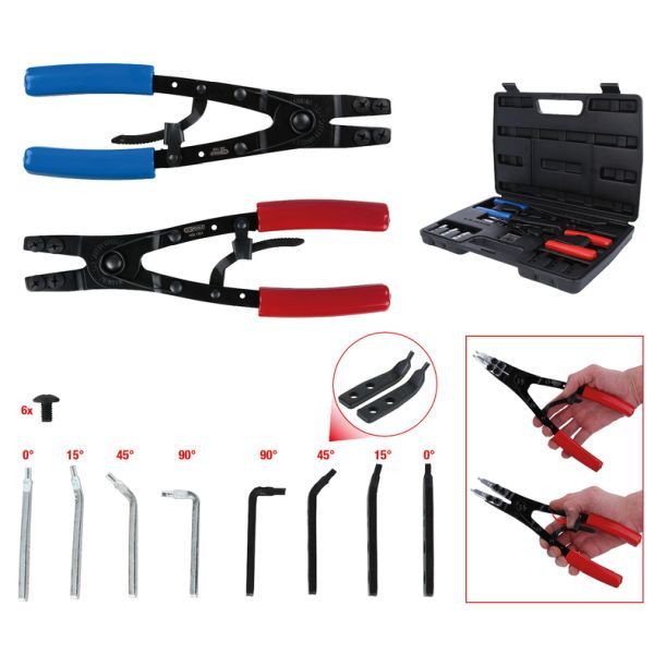 E-shop Sada klieżtí, poistné krúżky KS TOOLS 500.1350