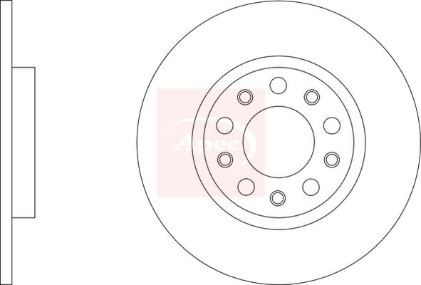 Apec - Rear Brake Disc