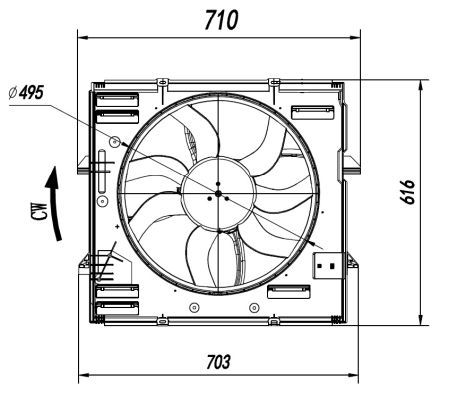 Ventilaator,mootorijahutus