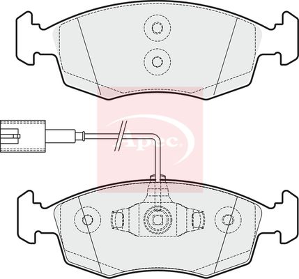 Apec - Front Brake Pad Set