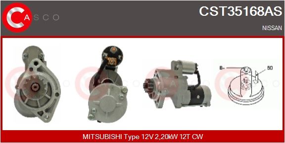 Startér CASCO CST35168AS