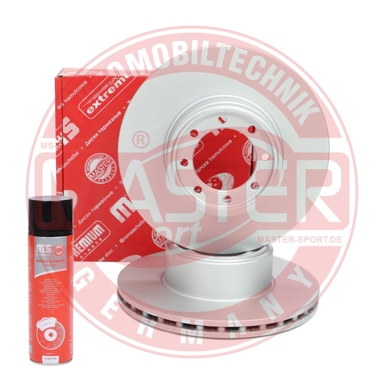 Tarcza hamulcowa MASTER-SPORT GERMANY 24012402281-SET-MSP