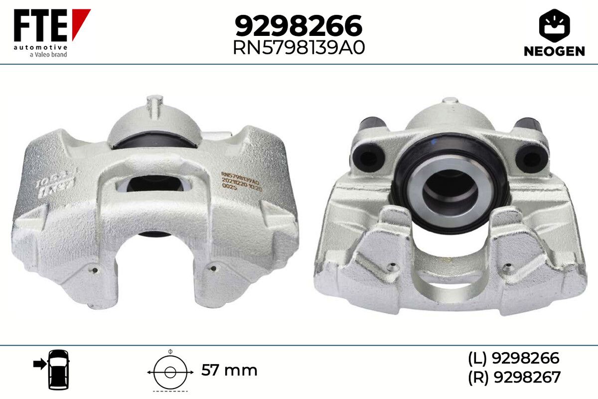 Etrier frana FTE NEOGEN 9298266