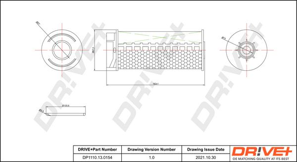 Filtr paliwa DR!VE+ DP1110.13.0154