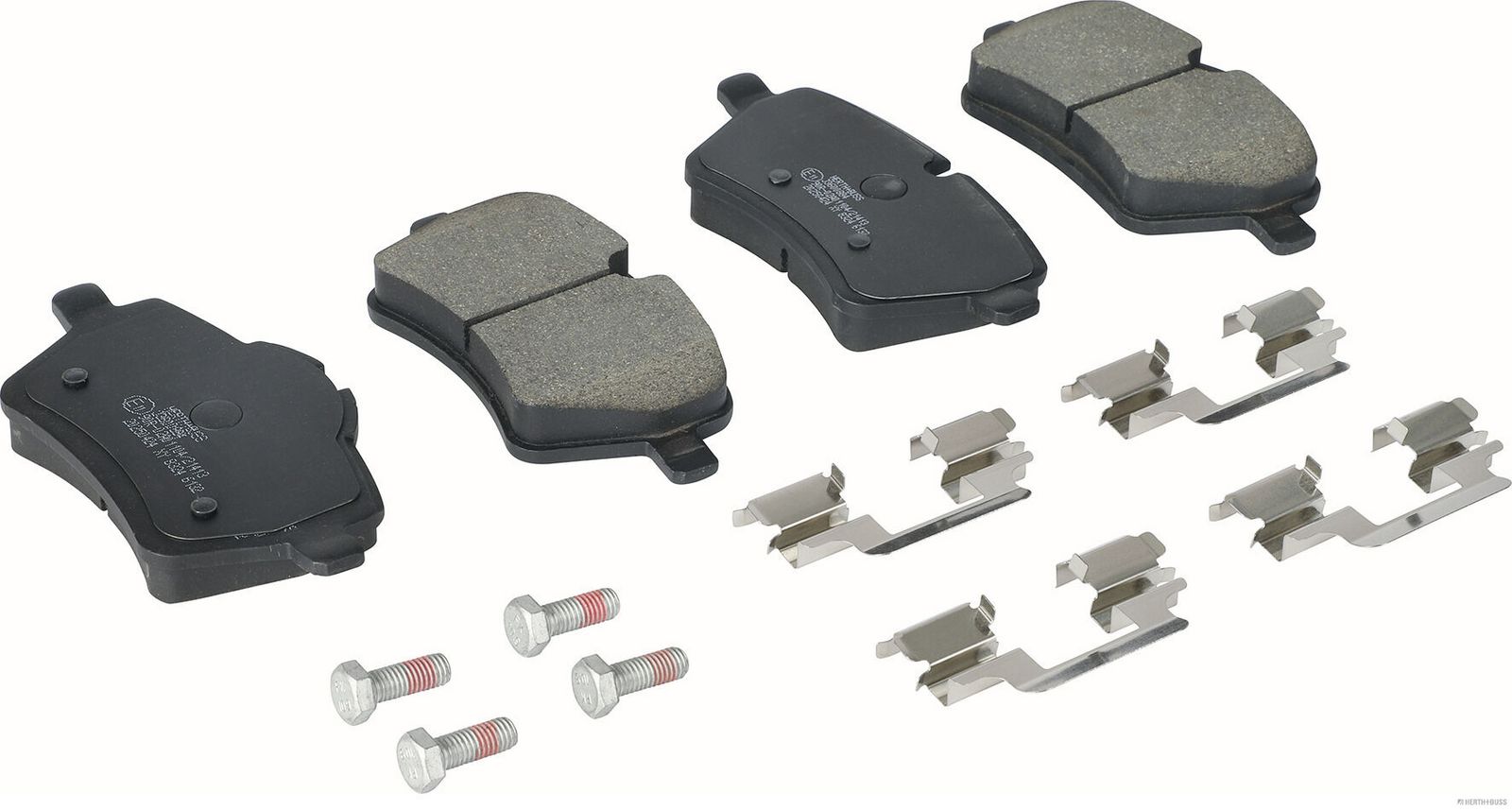 set placute frana,frana disc HERTH+BUSS JAKOPARTS J3600884