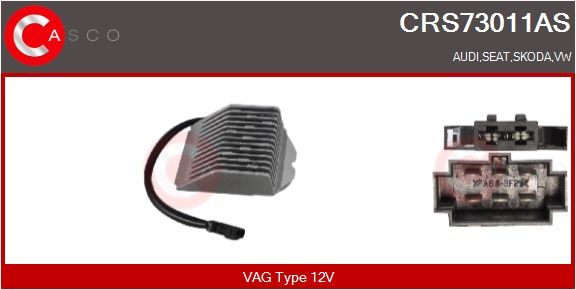 Odpor, vnitřní tlakový ventilátor CASCO CRS73011AS