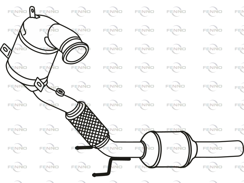 Katalizator FENNO 2Q0254503CX