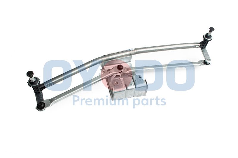 Stiklu tīrītāja sviru un stiepņu sistēma