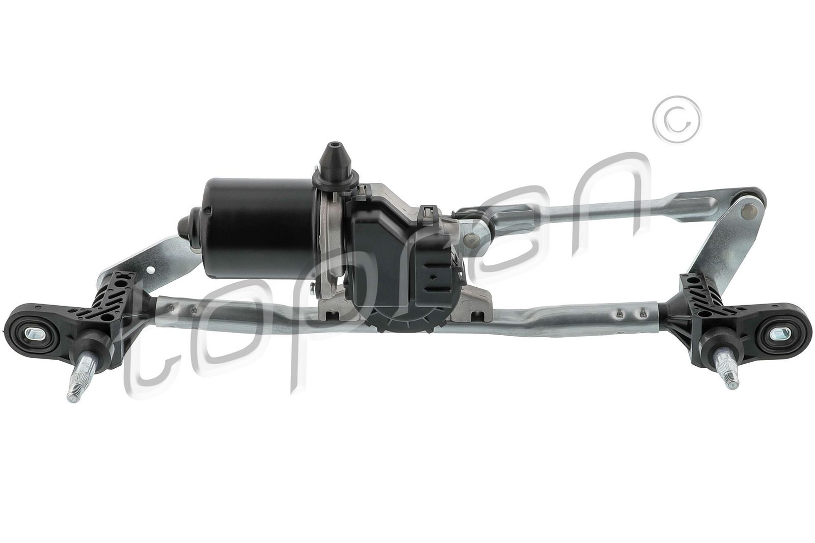 Система тяг и рычагов привода стеклоочистителя