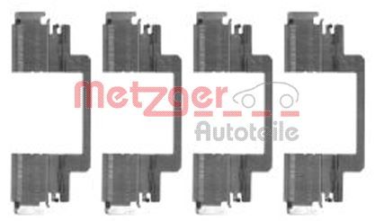Set accesorii, placute frana METZGER 109-1774