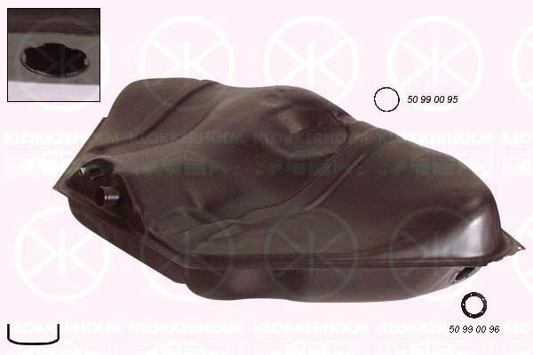 Zbiornik paliwa KLOKKERHOLM 5076007