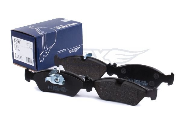 Levně Sada brzdových destiček, kotoučová brzda TOMEX Brakes 12-98