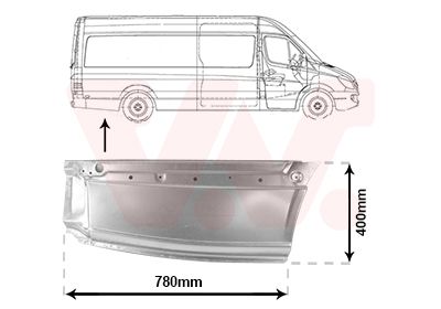 Ściana boczna VAN WEZEL 5876144