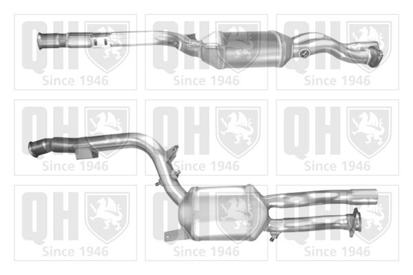 Filtr sadzy / filtr cząstek stałych, układ wydechowy QUINTON HAZELL QDPF11331