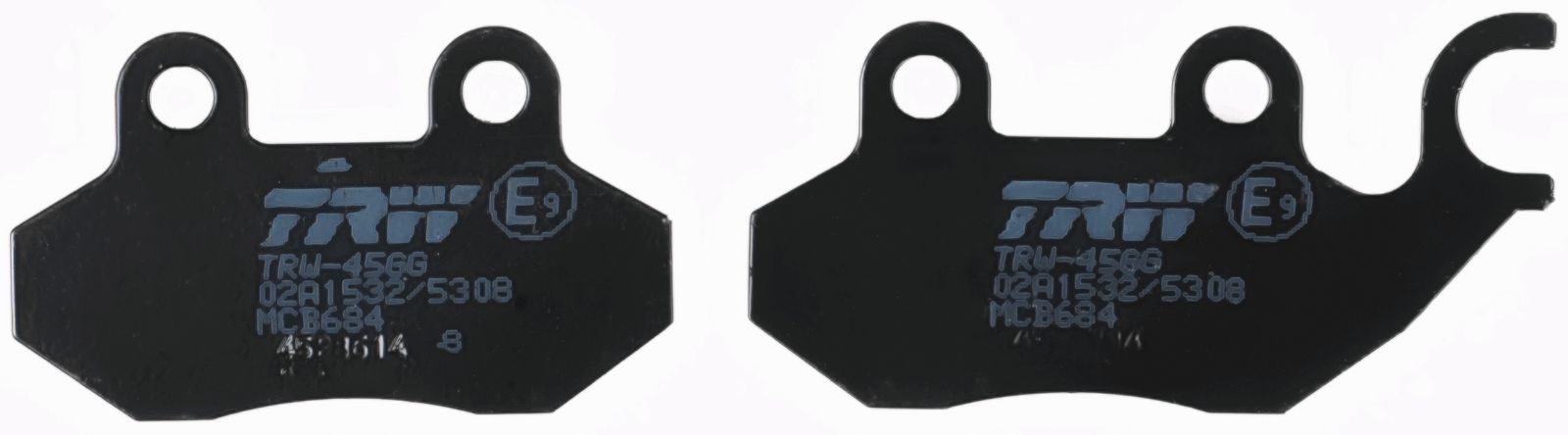 set placute frana,frana disc TRW Organic Allround MCB684