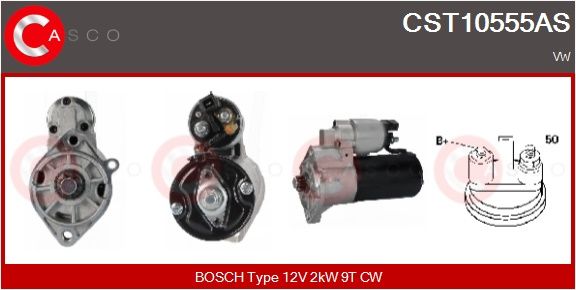 Levně Startér CASCO CST10555AS
