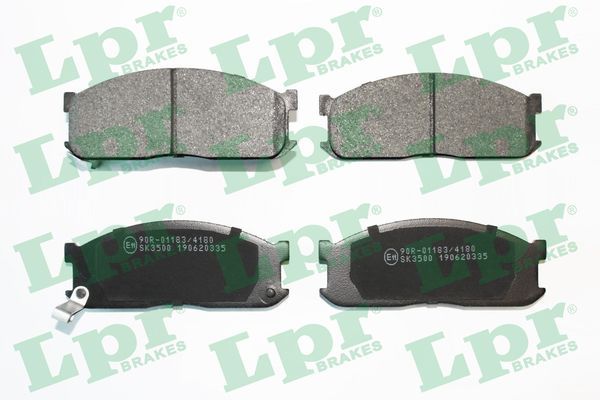Zestaw klocków hamulcowych, hamulce tarczowe LPR 05P335
