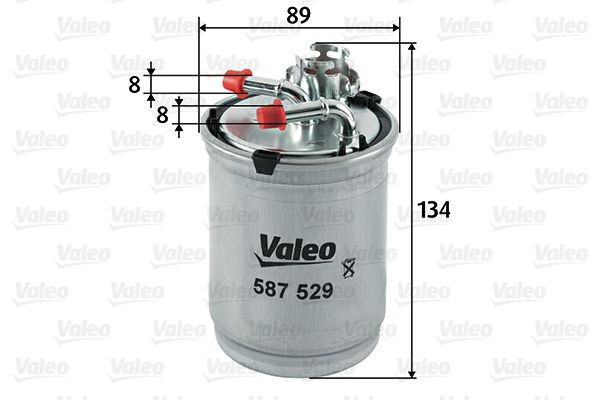 Palivový filtr VALEO 587529
