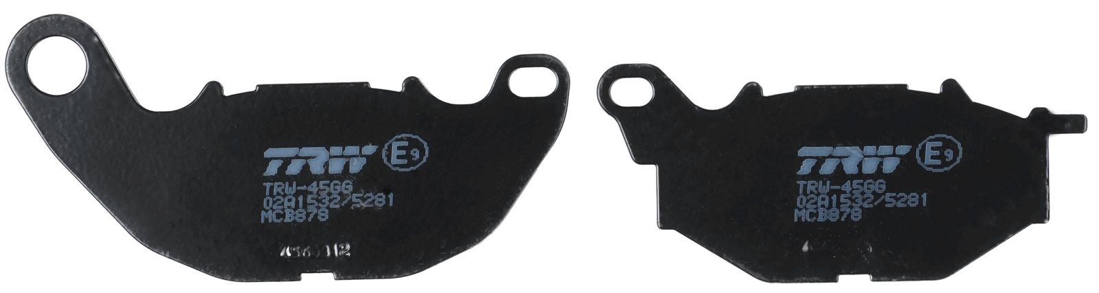 set placute frana,frana disc TRW Organic Allround MCB878