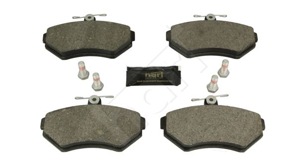 Zestaw klocków hamulcowych, hamulce tarczowe HART 249 166