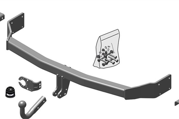 Zestaw zaczepu przyczepy BRINK 465700