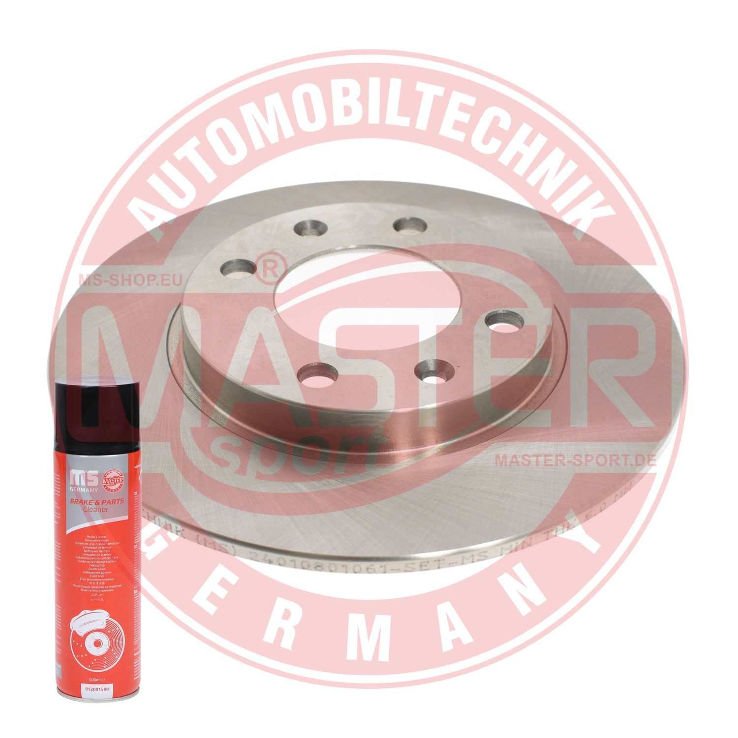Tarcza hamulcowa MASTER-SPORT GERMANY 24010801061-PCS-MSP