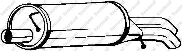 Tłumik końcowy KLOKKERHOLM 233-601