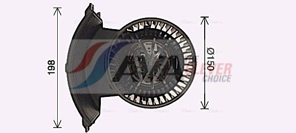 Вентилятор салона