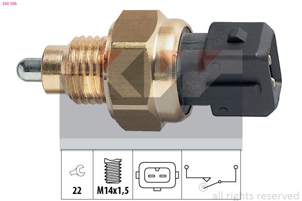 Przełącznik, światło cofania KW 560 108