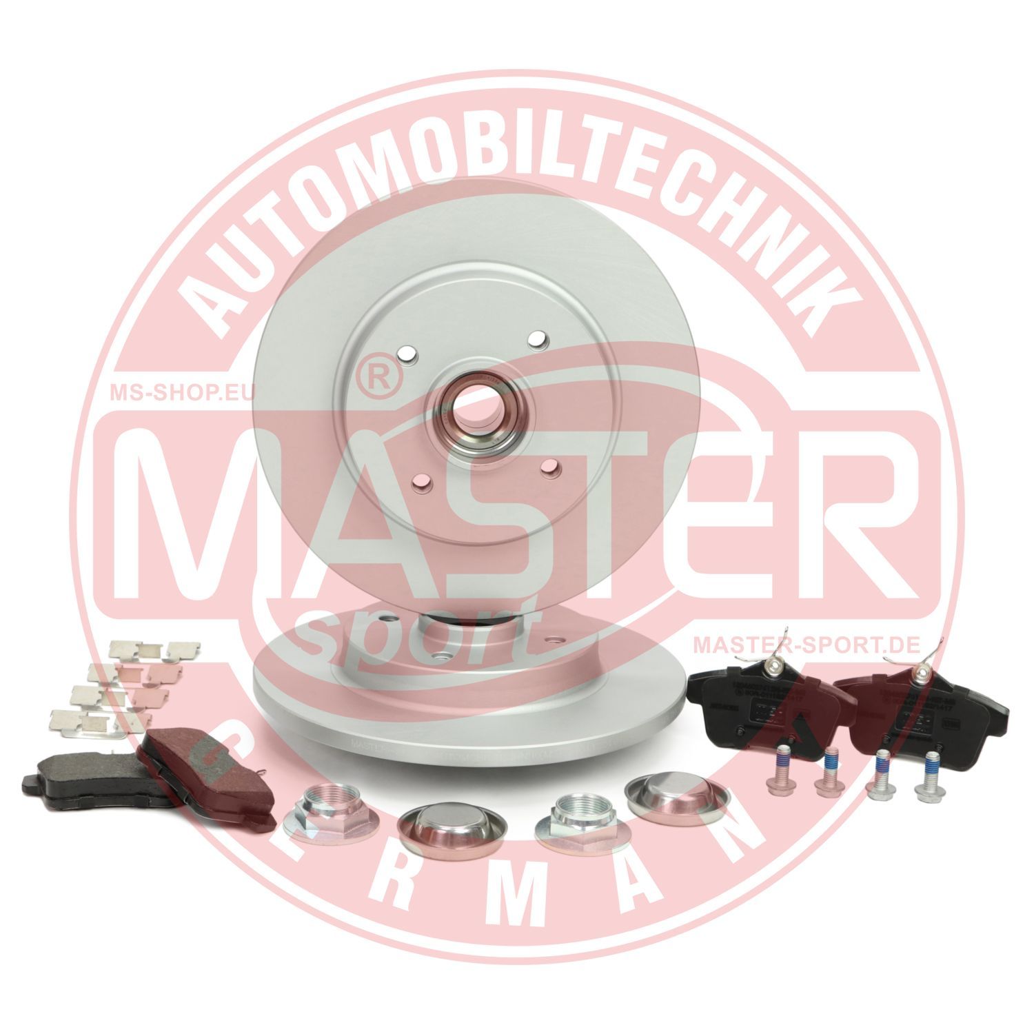 Zestaw do hamulców, hamulce tarczowe MASTER-SPORT GERMANY 201201940
