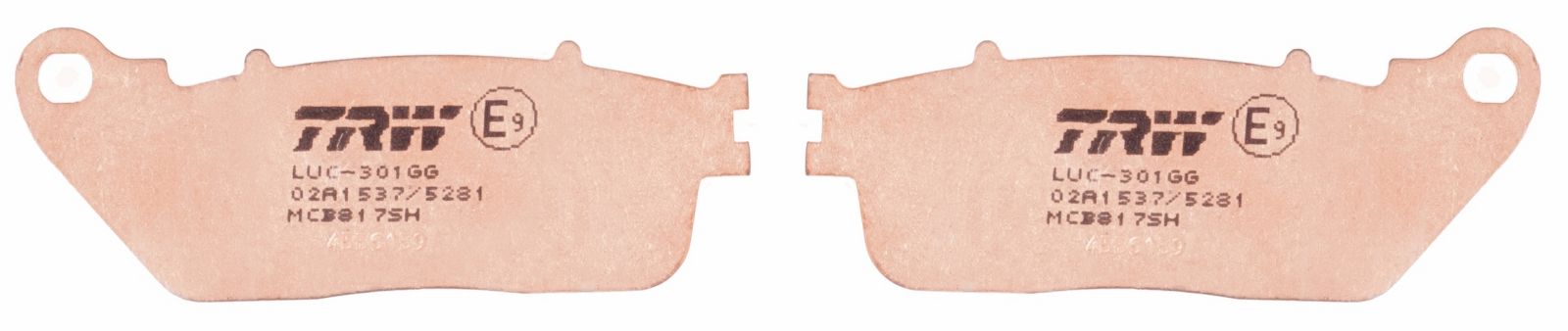 set placute frana,frana disc TRW Sinter Street MCB817SH