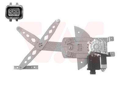 Podnośnik szyby VAN WEZEL 3745262